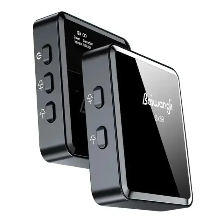 فرستنده و گیرنده میکروفون بی‌سیم بای‌وانگ‌لی دو کاربره مدل SX39