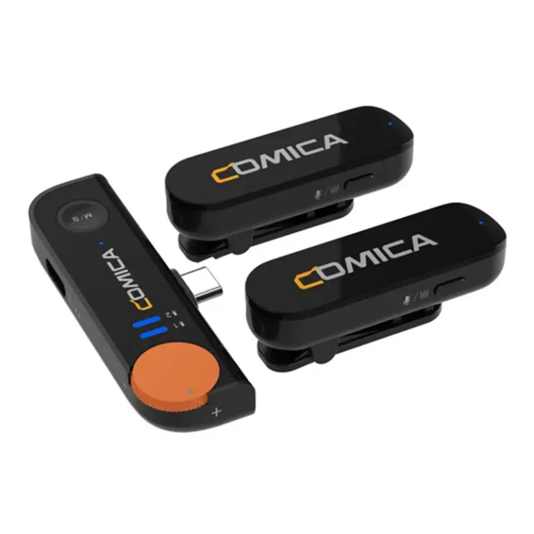 فرستنده‌ها و گیرنده میکروفون بی‌سیم کامیکا دو کاربره مدل Vimo S UC