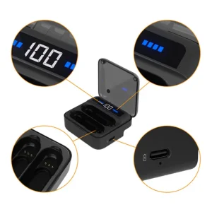 جزئیات جعبه شارژ میکروفون بی‌سیم کامیکا دو کاربره مدل Vimo S UC