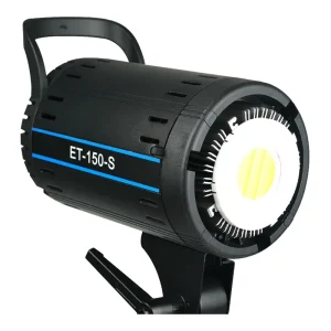 نمای روبروی نور LED گلدن‌پاور مدل ET-150-S بدون کاسه رفلکتور