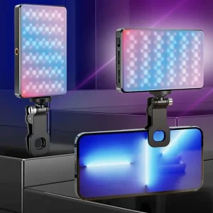 نور LED RGB جی‌ماری مدل FM-150RGB با گیره اتصال