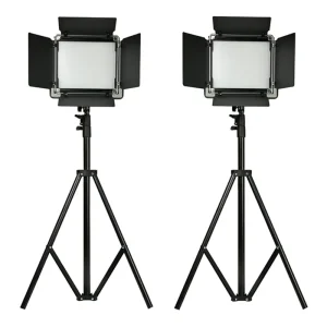 نمای روبروی دو شاخه نور LED نیور مدل NL 660-2.4G