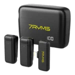 گیرنده و فرستنده‌های میکروفون بی‌سیم سون‌ریمز دو کاربره مدل Rimo S1 به همراه جعبه شارژ