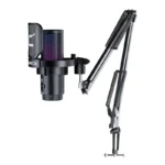 نمای کناری میکروفون بی‌سیم استودیویی کامیکا مدل Ejoy Uni Pro A