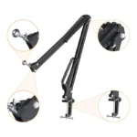 جزئیات پایه بازویی میکروفون بی‌سیم استودیویی کامیکا مدل Ejoy Uni Pro A