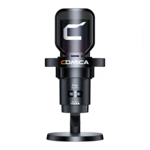 نمای روبروی میکروفون بی‌سیم استودیویی کامیکا مدل Ejoy Uni Pro D