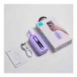 جعبه و محتویات جعبه پاور بانک جوی‌روم مدل JR-L012 ظرفیت 10000 میلی‌آمپر‌ساعت