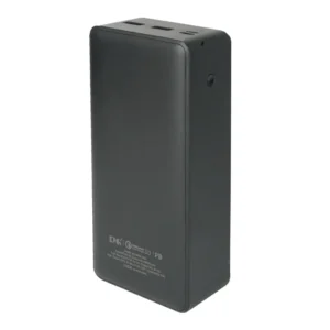 نمای پشتی پاور بانک کینگ‌ پاور مدل KPG-308 ظرفیت 30000 میلی‌آمپر‌ساعت