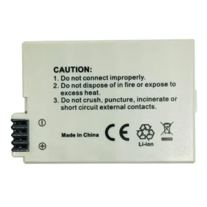 نمای پشتی باتری دوربین بستون مدل LP-E8 (با جعبه)