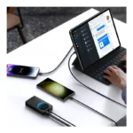 اتصالات همزمان به پاور بانک جوی‌روم مدل JR-PBF01 ظرفیت 10000 میلی‌آمپر‌ساعت