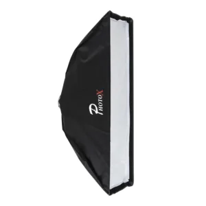 نمای کناری سافت‌باکس زنبوری فوتوکس 35 در 140 سانتی‌متر