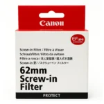 جعبه فیلتر لنز پلاریزه سایز 62 میلی‌متری Canon
