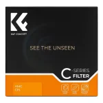 جعبه فیلتر لنز پلاریزه سایز 77 میلی‌متری K&F CONCEPT