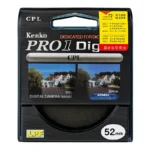 جعبه فیلتر لنز پلاریزه سایز 52 میلی‌متری Kenko مدل (W) PRO1D CPL