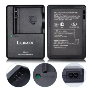 پورت AC ، نشانگر LED و خشاب باتری شارژر باتری دوربین پاناسونیک DE-A12 (مشابه اصلی | بدون جعبه)