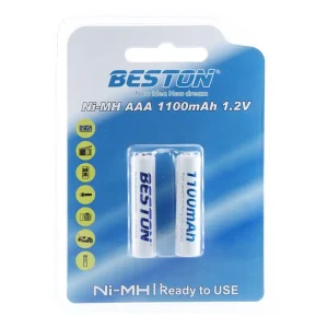 جعبه باتری نیم‌قلمی شارژی بستون ظرفیت 1100 میلی‌آمپرساعت