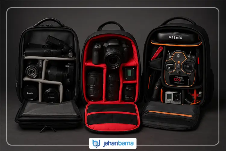 انواع کوله‌پشتی دوربین عکاسی