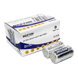 پک 12‌تایی باتری سایز بزرگ بستون مدل R20S شیرینگ