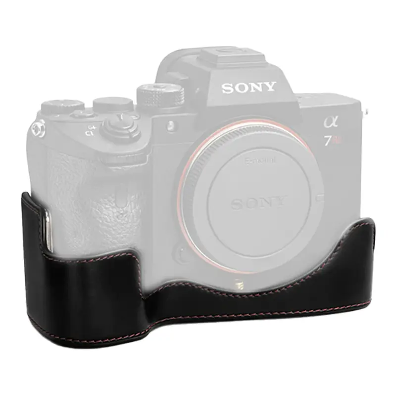 کفی محافظ دوربین سونی مدل A7R III / A7 III / A9 در حالت نصب‌شده