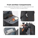 جیب زرگ جلویی کوله‌پشتی دوربین کی اند اف کانسپت مدل Nature Wander 09 برای تجهیزات