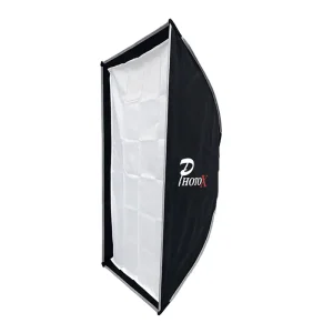 نمای روبروی سافت‌باکس زنبوری فوتوکس 60 در 90 سانتی‌متر پرتابل