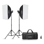 کیت فلاش استودیویی 2 شاخه گودکس مدل MS300-V