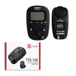 محتویات جعبه رادیو تریگر جین‌بی مدل TR-V6 به‌همراه گیرنده USB
