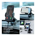 قابلیت چرخش 360 درجه هولدر موبایل جوی‌روم مدل JR-ZS259 مخصوص داشبورد خودرو