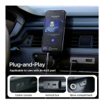 کابل AUX دو سر نری جک 3.5 میلی‌متری جوی‌روم مدل SY-A08 متصل به سیستم صوتی خودرو