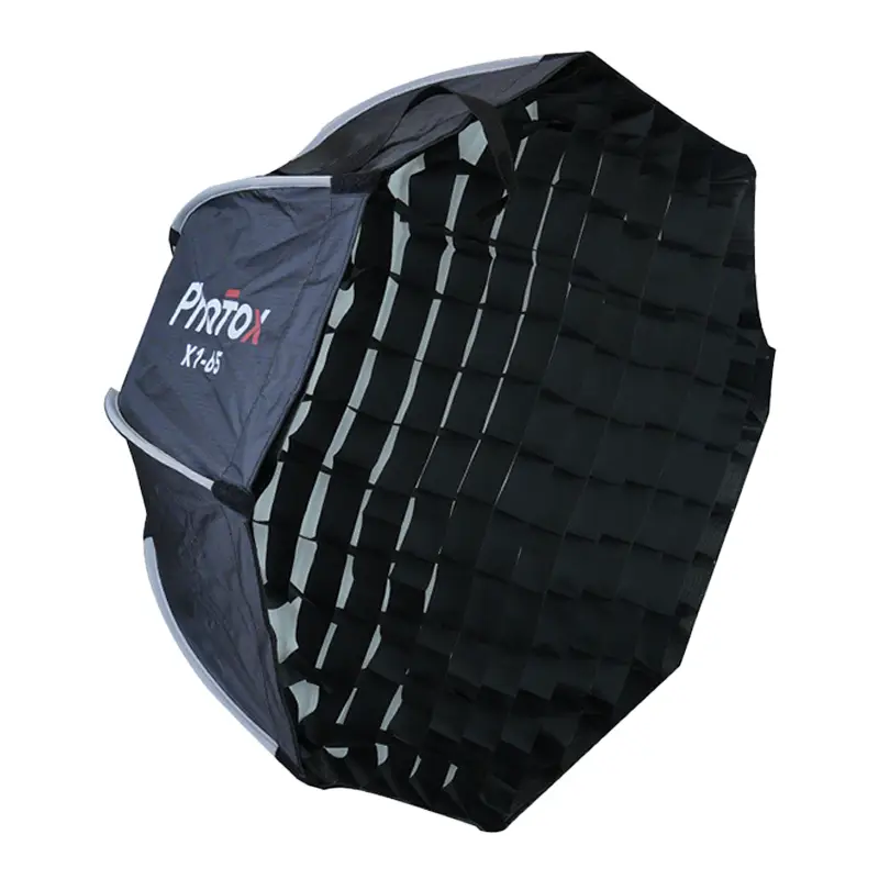 photox-x1-portable-octa-softbox-with-grid-65cm-137005017-pic-01 اکتاباکس زنبوری فوتوکس 65 سانتیمتر پرتابل مدل X1