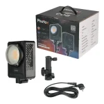 محتویات جعبه نور LED RGB فوتوکس مدل J-230RGB