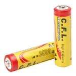 باتری قلمی پک باتری شارژی قلمی سی‌.اف‌.ال و شارژر بستون مدل BST-C705W