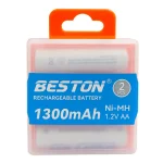 باتری قلمی پک باتری شارژی و شارژر بستون مدل BST-C812B